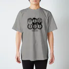 b.n.d [街中でもラグビーを！]バインドの【ラグビー / Rugby】 CROUCHロゴ Regular Fit T-Shirt