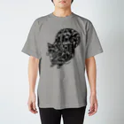 TOMOKUNIのAnimalia Kinky “ Black Squirrel ” Regular Fit T-Shirt