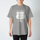 BUHITOLIFEのROUTE89(PUG) スタンダードTシャツ