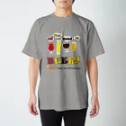 福岡のビールフリーペーパービール大好きドットコムのall you need is beer Regular Fit T-Shirt