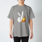 しらきのおみせ【SUZURI店】のFire Rabbit スタンダードTシャツ