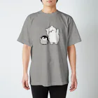 DECORの心くばりペンギン / シロクマといっしょver. Regular Fit T-Shirt