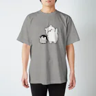 DECORの心くばりペンギン / シロクマといっしょver. スタンダードTシャツ