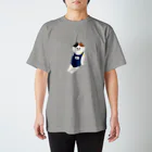 SUIMINグッズのお店の【大】スクール水着のねこ Regular Fit T-Shirt