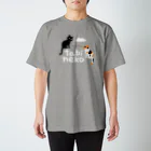 たびねこグッズSHOPのたびねこ- ロゴマーク スタンダードTシャツ