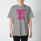 toironote ノ ミセのTRY / PINK スタンダードTシャツ