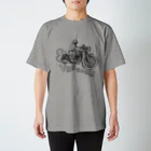 Too fool campers Shop!のW ROCKERS01(黒文字) スタンダードTシャツ