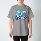 FOXY COLORSのNew Jack Swing blue  Regular Fit T-Shirt