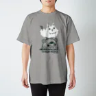 コジカショップのたぶんねこTシャツ／白ねこ Regular Fit T-Shirt