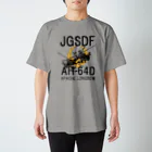 Y.T.S.D.F.Design　自衛隊関連デザインの陸上自衛隊　AH-64D Regular Fit T-Shirt