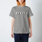 ねこやにわとりやのWALKING PIANO スタンダードTシャツ