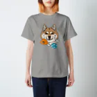 ヤマノナガメの犬と宝物 スタンダードTシャツ