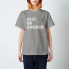 karatesystemのBeef or chiken スタンダードTシャツ