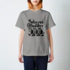 WOLVEsGROOVYのﾃﾞｶWOLVEs GROOVYロゴT Regular Fit T-Shirt