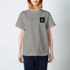 loveapplefactoryのroad to peaks box logo [BLACK] Regular Fit T-Shirt