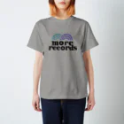 more recordsのモアレコロゴ スタンダードTシャツ