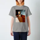 愛犬と満喫ライフのペアルック（縁側とアレックス）Tシャツ Regular Fit T-Shirt