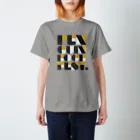 Icchy ぺものづくりのペンギンロックフェス Penguin font Regular Fit T-Shirt