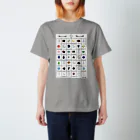 atLie-annoの宝石の硬度表 スタンダードTシャツ