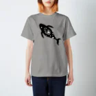 コアラのニキータのニキータとヤシクジラ 星見T スタンダードTシャツ