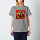 ころびと もぞりてのSOUL-01/DOGGY_red Regular Fit T-Shirt