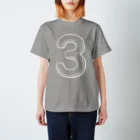 numberの３ Regular Fit T-Shirt