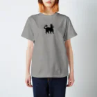 ツバメ堂の黒猫 スタンダードTシャツ