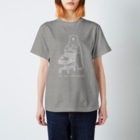 恋するシロクマ公式のTシャツ（ショッピング/白ライン） Regular Fit T-Shirt