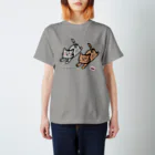 夜猫商店のアメショ欲張りセットT スタンダードTシャツ