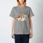 aska/ねこのかんづめのみけとはむ スタンダードTシャツ