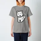 キッズポケットのシンプルわんわん（犬） Regular Fit T-Shirt