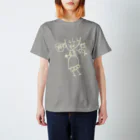 橙色のパーマの少女 Regular Fit T-Shirt