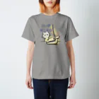 ちゃんまるの眠れない夜と一角獣の頭蓋骨 Regular Fit T-Shirt