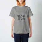 ふしめTシャツの10歳のふしめ (Black) Regular Fit T-Shirt