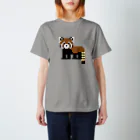 GAROOS COLLECTIONのドットレッサーパンダ スタンダードTシャツ