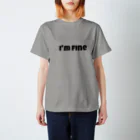 TadanoのI'm fine Regular Fit T-Shirt