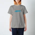 PoooompadoooourのGUPPYロゴ(青) Regular Fit T-Shirt