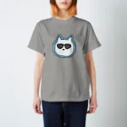 nikukyuのぐらさんねこ(あお) スタンダードTシャツ