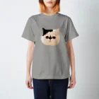 うちの猫はボムといいますのはじめまして、僕はボム、猫です。 スタンダードTシャツ