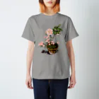 tomidoronの雪椿と撫子 Regular Fit T-Shirt