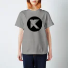 KAIZER STRONG BAHTのKAIZER STRONG BAHT (Circle/Black) Regular Fit T-Shirt