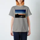 Tシャツ屋さんの夕焼け川 Regular Fit T-Shirt