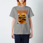 TKMSPORTSのハンバーガースポーツ２ スタンダードTシャツ