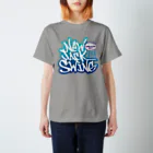 FOXY COLORSのNew Jack Swing blue  Regular Fit T-Shirt