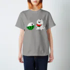 notonekoののとねことあざらしスイカ スタンダードTシャツ