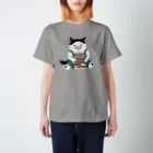 多分ねこのおねだりする猫(男の子) スタンダードTシャツ