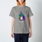 7IRO GLAMOUROUSのノエル・デストロイ・クラッシャーTシャツ☆白文字 Regular Fit T-Shirt