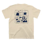 atelier kadoの集合!TSUBOVE（back print） スタンダードTシャツの裏面