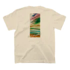 Loob Art Galleryの胸がトックントックン Regular Fit T-Shirtの裏面