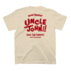 MeltedButterのUNCLE JOHN スタンダードTシャツの裏面